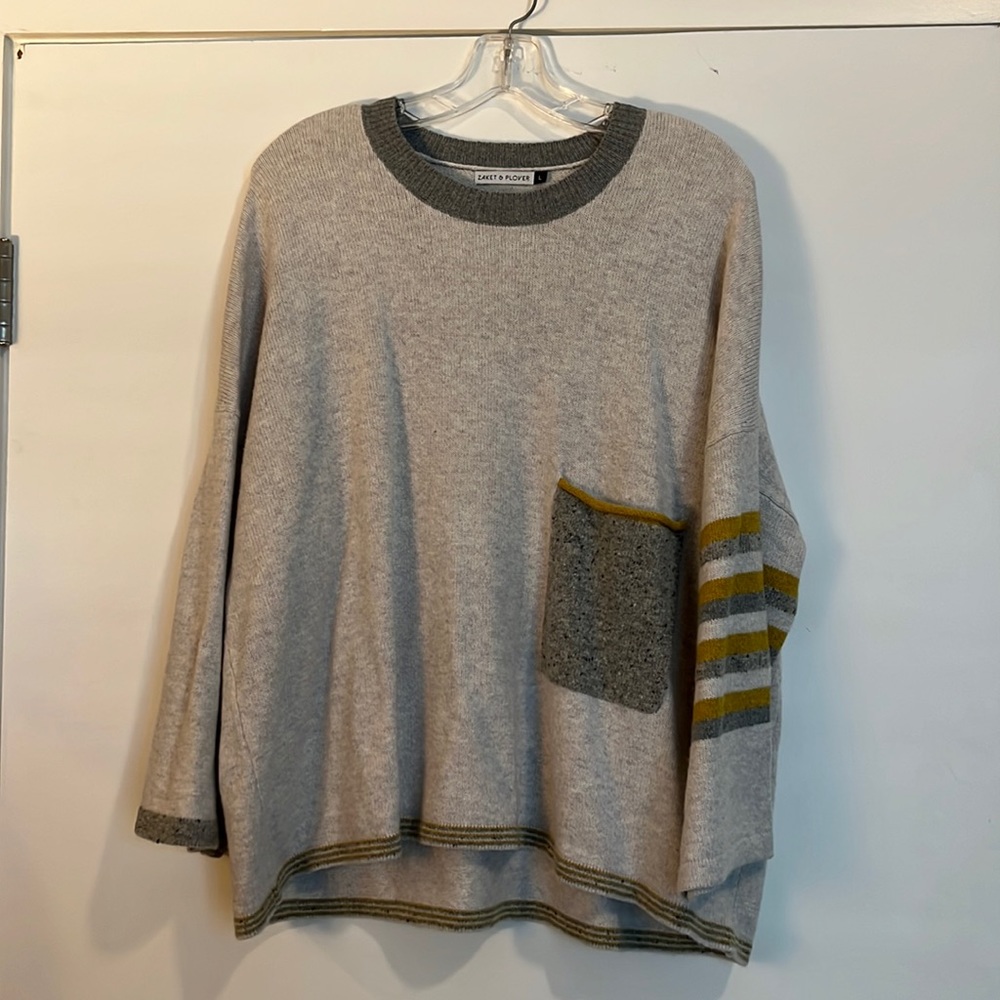 Striped Pullover Sweater